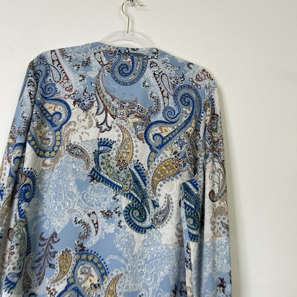 Chicos Paisley Tunic Top Women’s Size 3 US XL - Picture 8 of 8